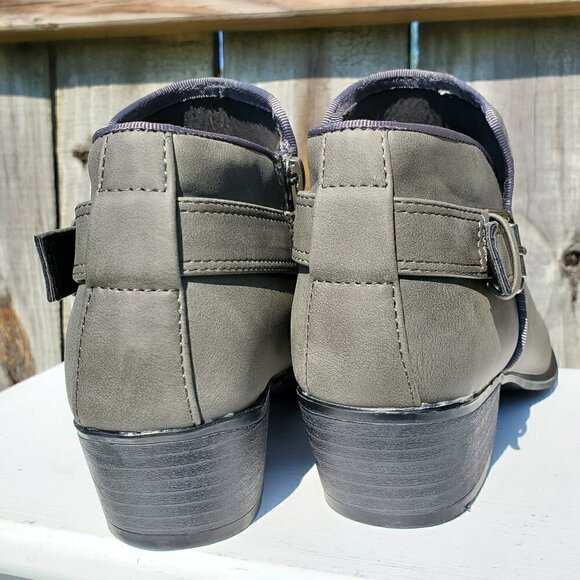 ESPRIT GREY ANKLE BOOT SIZE 6. - Picture 5 of 8